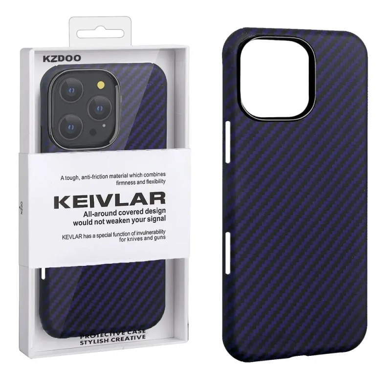 Чехол iPh 16 Pro Max Kevlar Purple K-DOO