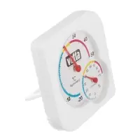 Термометр мини тм VETTA, измерение влажности воздуха, 7,5x7,5см, пластик