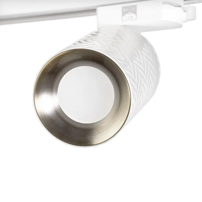 Светильник трековый BayerLux Simple &laquo;Астер&raquo; GU10, 220 В, 7.5&times;7.5&times;20 см, серебро