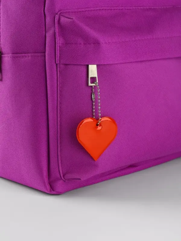 Светоотражающий элемент «Сердце», двусторонний, 5×5 см, МИКС Светоотражающий элемент «Сердце», двусторонний, 5×5 см, МИКС