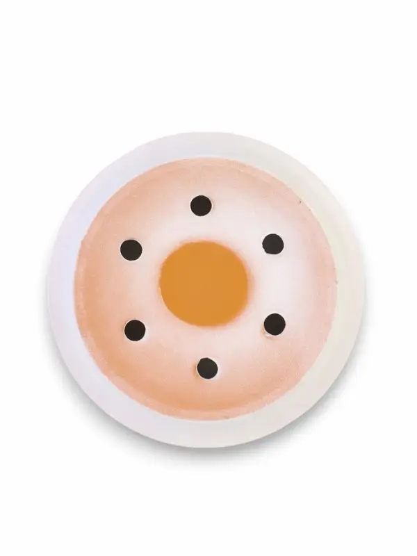 Горшок для бонсай, кактусов и суккулентов &laquo;Огма&raquo;, 2 л, d=22 см, h=8 см, керамический, с поддоном, белый