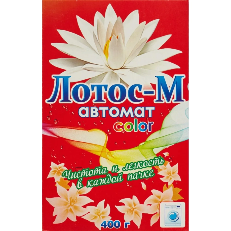 Порошок стиральный ЛОТОС-М автомат 400 гр_СПБ