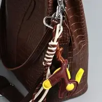 Брелок на карабине кожзам, текстиль "Лошадка с сердечком" с узлом 26х10х1,5 см Брелок на карабине кожзам, текстиль "Лошадка с сердечком" с узлом 26х10х1,5 см