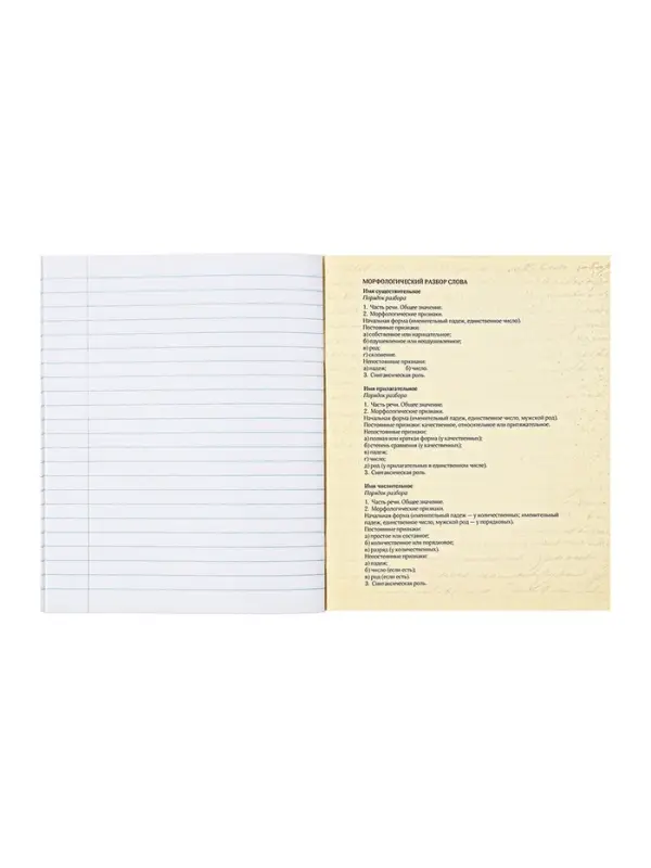 Набор предметных тетрадей Calligrata &laquo;Мрамор светлый&raquo;, 10 предметов, 48 листов, со справочным материалом, обложка из мелованного картона