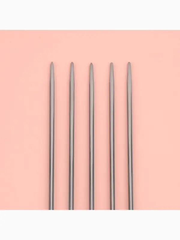 Спицы для вязания, чулочные, d=2.5 мм, 24 см, 5 шт. Спицы для вязания, чулочные, d=2.5 мм, 24 см, 5 шт.