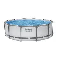 Бассейн каркасный Steel Pro MAX, 366&times;100 см, фильтр-насос, круглый, 56260 Bestway