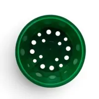 Горшок для рассады, 5 л, d=22 см, h=18 см, пластик, МИКС, Greengo
