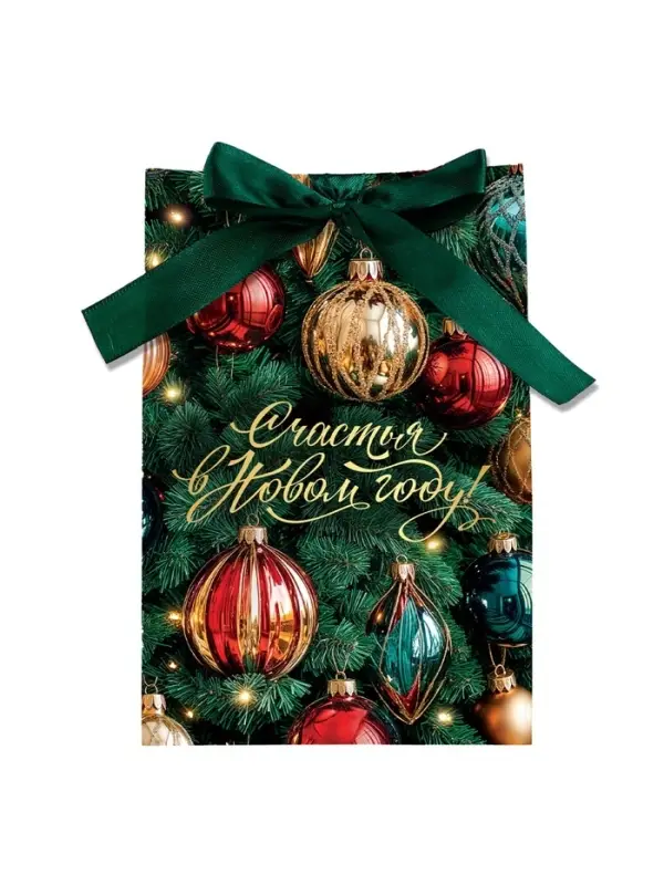 Пакет подарочный с лентой «Счастья», 13 × 19 × 9 см Пакет подарочный с лентой «Счастья», 13 × 19 × 9 см