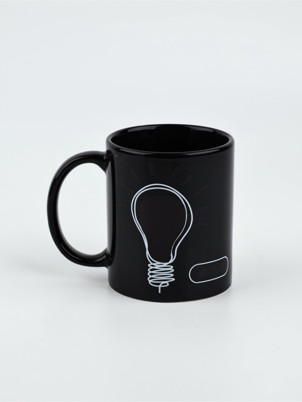 Кружка-хамелеон "Вкл", 350 мл