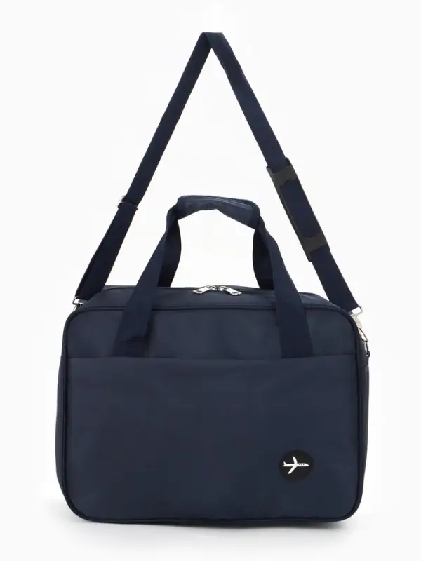 Сумка дор РК Полет, 30*20*40, отд на молнии, н/карман, дл ремень, темно синий