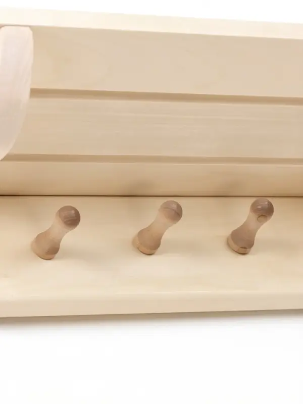 Полка - вешалка "Простая №2" 3 крючка 49х10х23 см