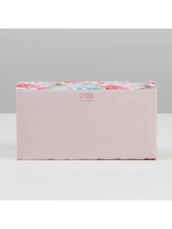 Коробка для конфет и кейк-попсов, кондитерская упаковка &laquo;Расцветай от счастья&raquo;, 10&times;20&times;5 см