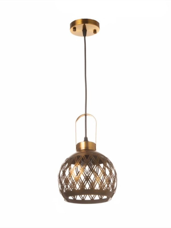 Светильник Paula 1х40Вт Е27 медь 20х20х25см Светильник Paula 1х40Вт Е27 медь 20х20х25см