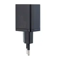 Переходник сетевого зарядного устройства на Type-C PD20W CCSUP-B01 Baseus черный