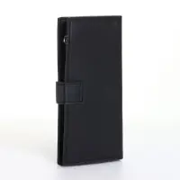 Портмоне мужское, на магните, чёрное