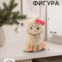 Фигурка декоративная &laquo;Овечка Даша&raquo;, 8&times;5&times;4 см, серая