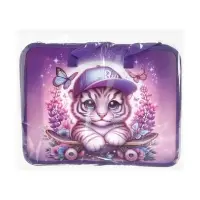 Папка с ручками &laquo;Тигренок&raquo;, А4, пластиковая, 70 мм, 322&times;256 мм