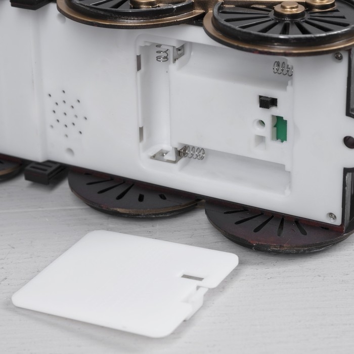 Светодиодная фигура «Паровоз» 30 × 18 × 11 см, пластик, батарейки ААх3 (не в комплекте), USB, свечение тёплое белое Светодиодная фигура «Паровоз» 30 × 18 × 11 см, пластик, батарейки ААх3 (не в комплекте), USB, свечение тёплое белое