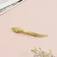 Заколка - автомат для волос QF &laquo;Косма&raquo;, 9.5 см, золото