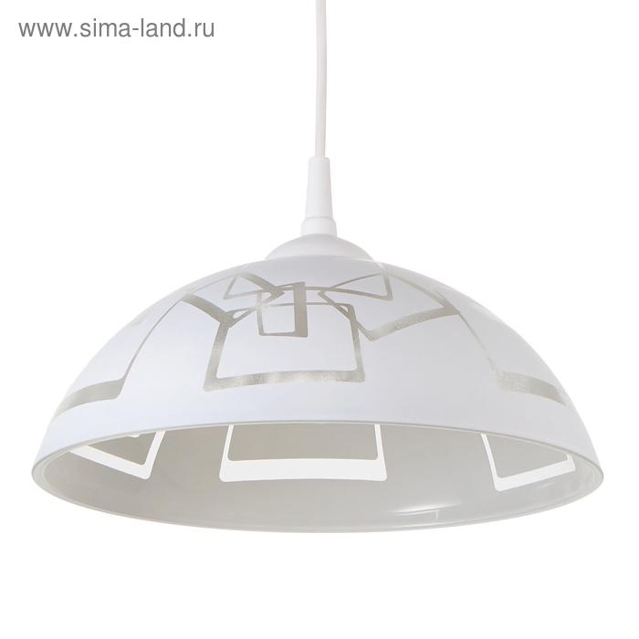Светильник BayerLux Колпак Светильник BayerLux Колпак "Клесси" 1 лампа E27 40Вт белый д.300