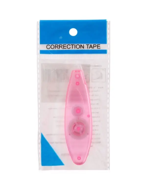 Корректор-лента, 5 м &times; 5 мм, блистер, европодвес, МИКС