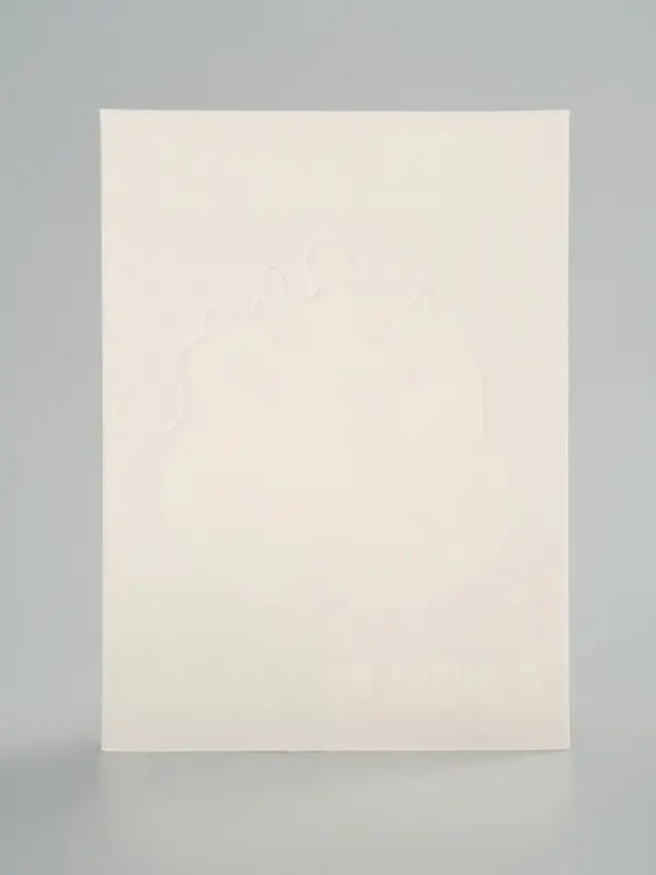 Открытка мини двойная формовая &laquo;С днём рождения&raquo;, торт, 9.5&times;13 см