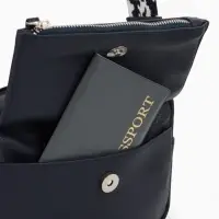 Сумка женская кросс-боди TEXTURA на молнии, 21&times;7&times;13 см, синяя