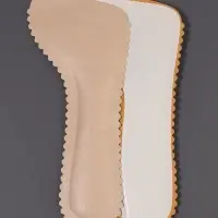 Полустельки для обуви, универсальные, на клеевой основе, 20 см, пара, бежевые