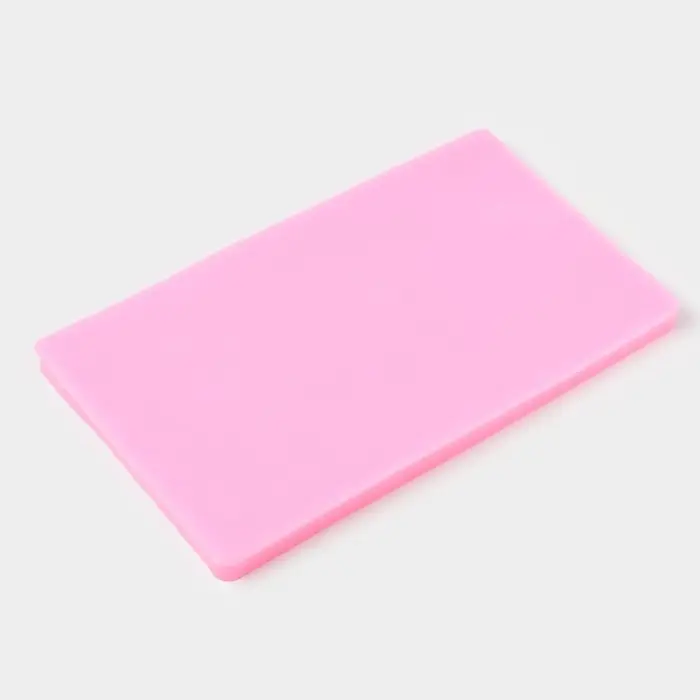 Молд для заливки Доляна &laquo;Тропические листья&raquo;, силикон, 7 ячеек, 20.7&times;12 см, розовый