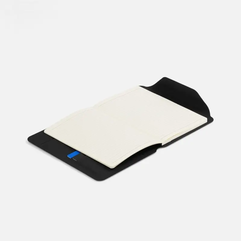 Папка с блокнотом Firmans Mini, черная Папка с блокнотом Firmans Mini, черная