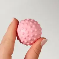 Массажёр для тела, универсальный, d=5 см, розовый