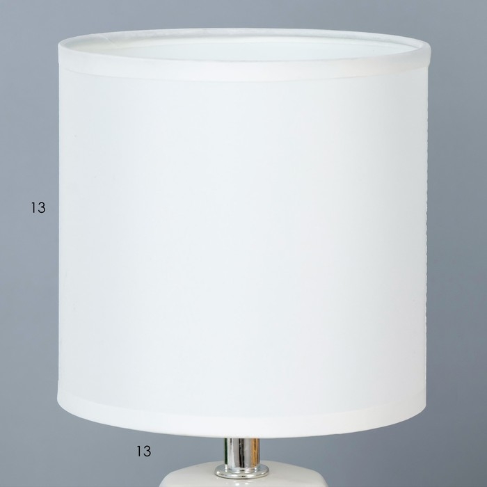 Настольная лампа "Латея" Е14 40Вт белый 13х13х28 см RISALUX