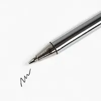 Ручка с пером МИКС, чёрная паста, длина 25 см