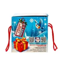 Подарок в картонной упаковке МГК Посылка "Еноты и друзья" с анимацией 1000гр