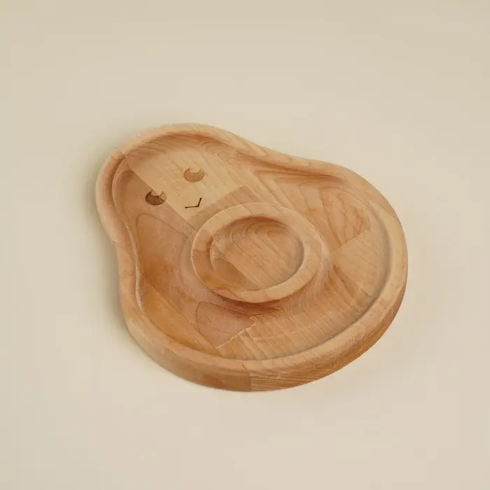 Менажница детская из берёзы Sima-Land Home Avocado, 20&times;16.5&times;1.8 см