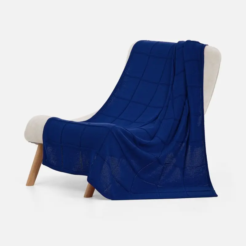 Плед Chainfield, темно-синий (кобальт) Плед Chainfield, темно-синий (кобальт)