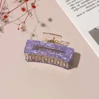 Краб для волос "Кимберли" прямой, 8х4 см, микс