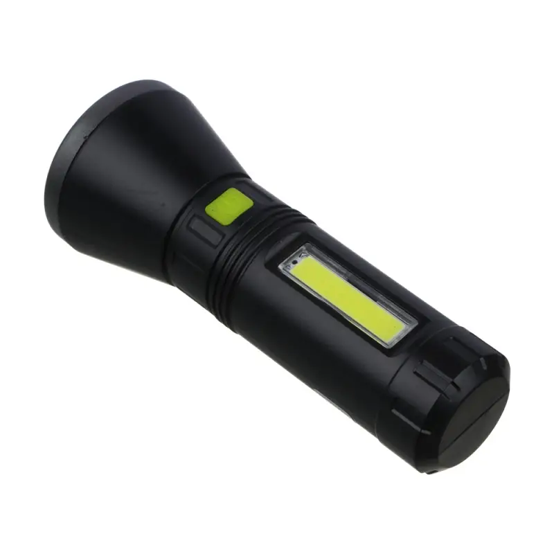 Фонарь ручной тм ЕРМАК, LED+COB, 4 режима, 1200мАч, 5,8х14,8см