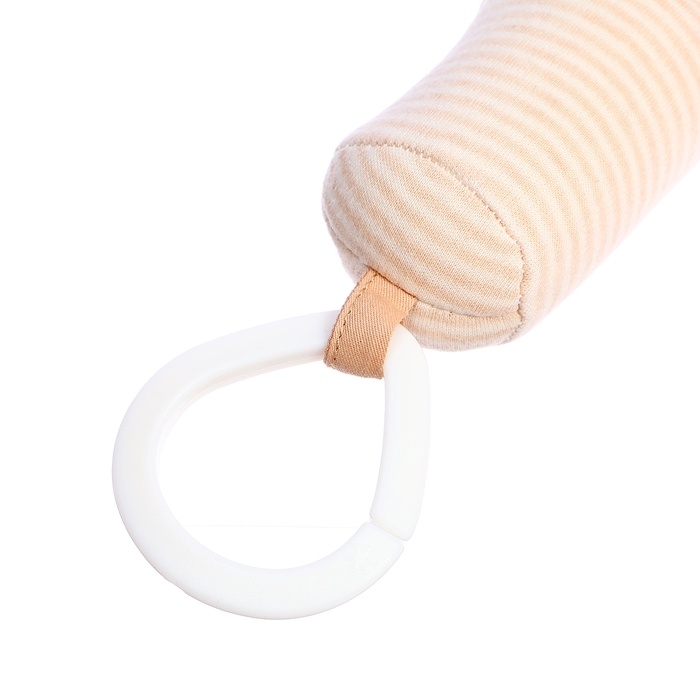 Подарочный набор для новорождённых «Зайчик», 3 мягкие погремушки Подарочный набор для новорождённых «Зайчик», 3 мягкие погремушки