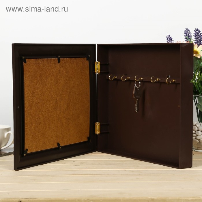 Ключница Ключница "Ключ" Венге 26х31х4,5 см