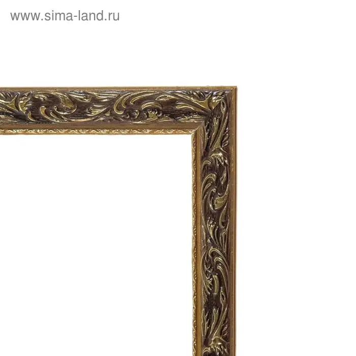 Рама для картин (зеркал) 60&times;90&times;4 см, дерево &laquo;Версаль&raquo;, золотая