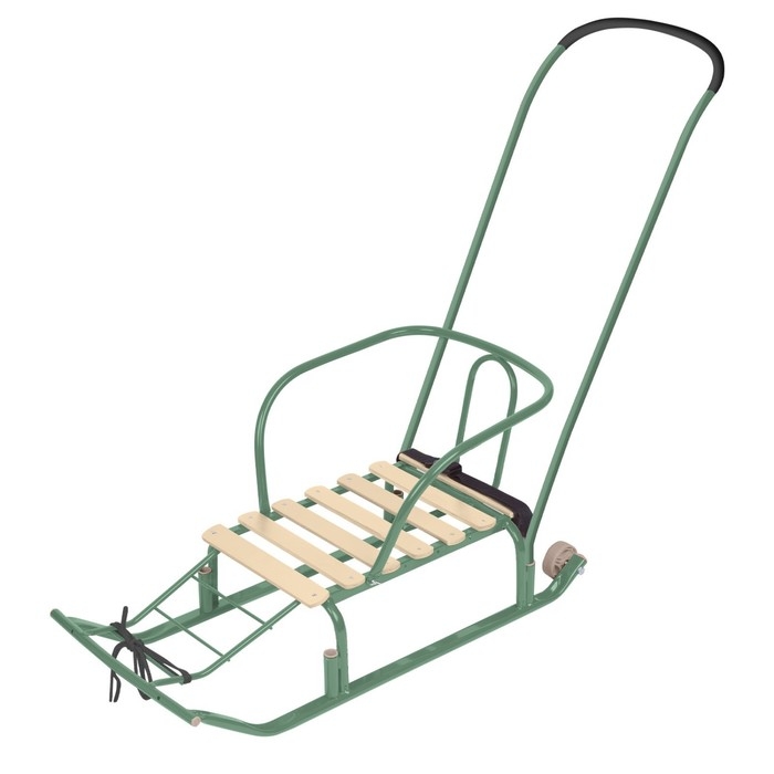 Санки «Тимка 5 комфорт», цвет оливковый Санки «Тимка 5 комфорт», цвет оливковый