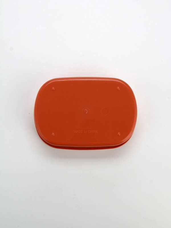 Ланч - бокс овальный с 3 секциями и ложкой &laquo;Bon appetit&raquo;, 19 х 14,5 х 6 см