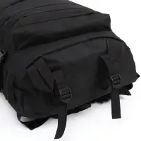 Рюкзак тактический туристический Storm tactic, 40 л, с карманами, однотонный, чёрный