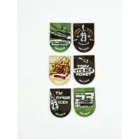 Набор магнитных закладок на подложке, 5 шт "23.02"