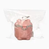 Контейнер для детского питания Мишка 1, 250 мл, розовый