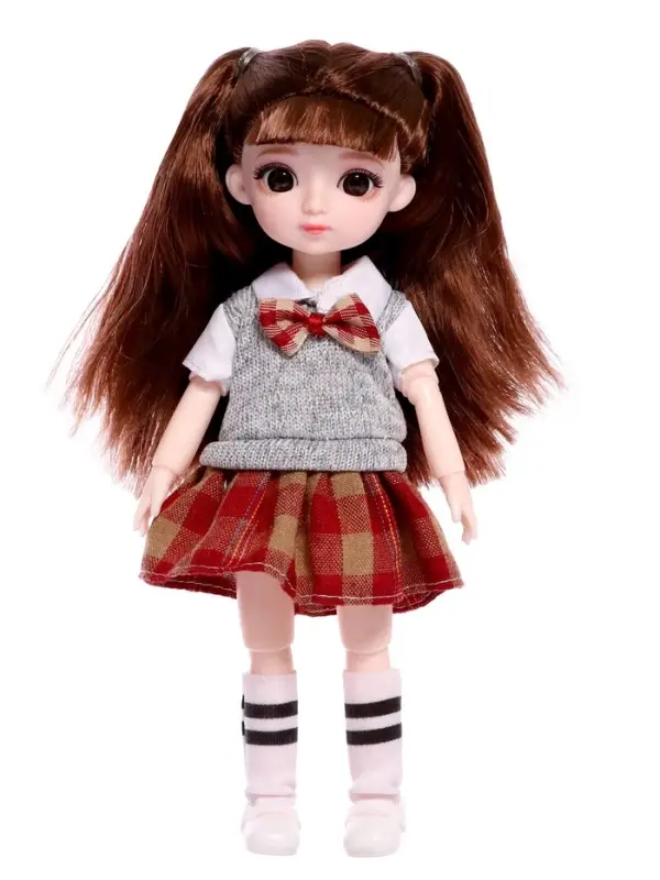 Кукла шарнирная &laquo;Арина&raquo; в платье, МИКС