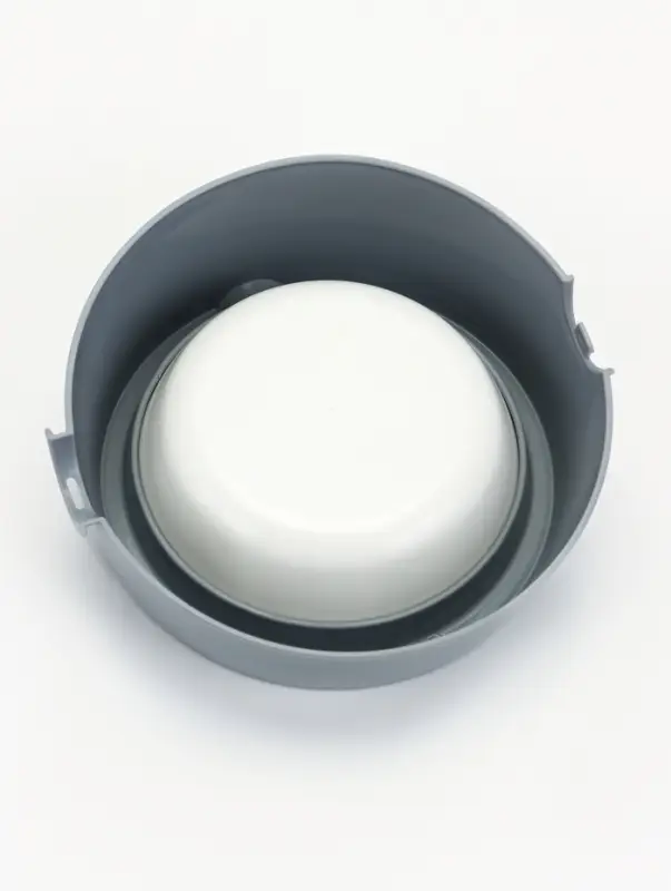 Лего-миска для животных ALTA, 300 мл, с наклоном, пластик, серая