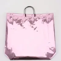 Пакет подарочный ПВХ, голография, розовый, пластиковая ручка, 50×42×12 см Пакет подарочный ПВХ, голография, розовый, пластиковая ручка, 50×42×12 см