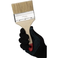 Кисть плоская 4"/100 мм, натур.щетина STAYER 0101-100